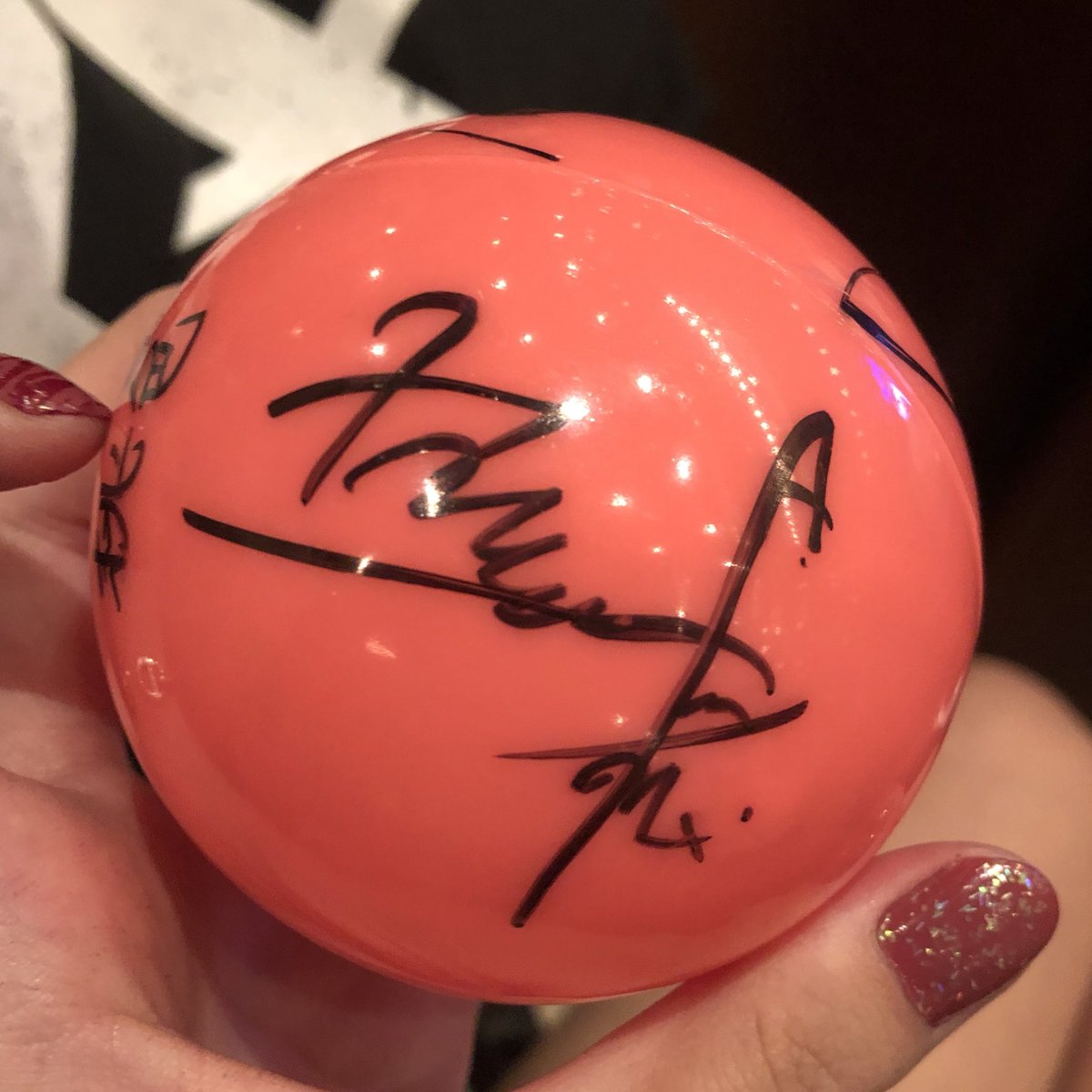 ラフスト 神戸 10/9 夜 松村北斗サインボール 「キャラクターに