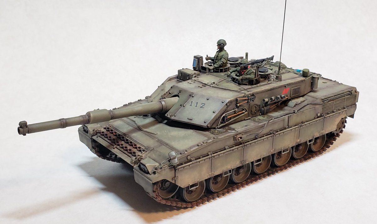 完成】トランペッター 1/35 C1アリエテ イタリア同盟先鋒。初ギミック