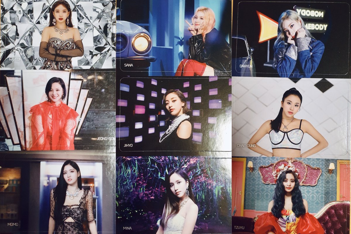 New OT9 pics from Feel Special These are photocards that come