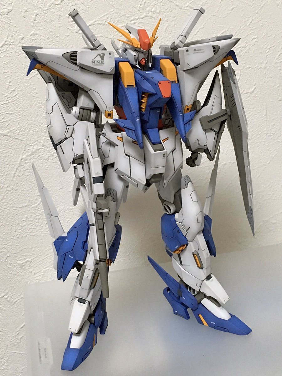 そんなこんなでstudio RECKLESS製クスィーガンダム完成！ メカガレキは