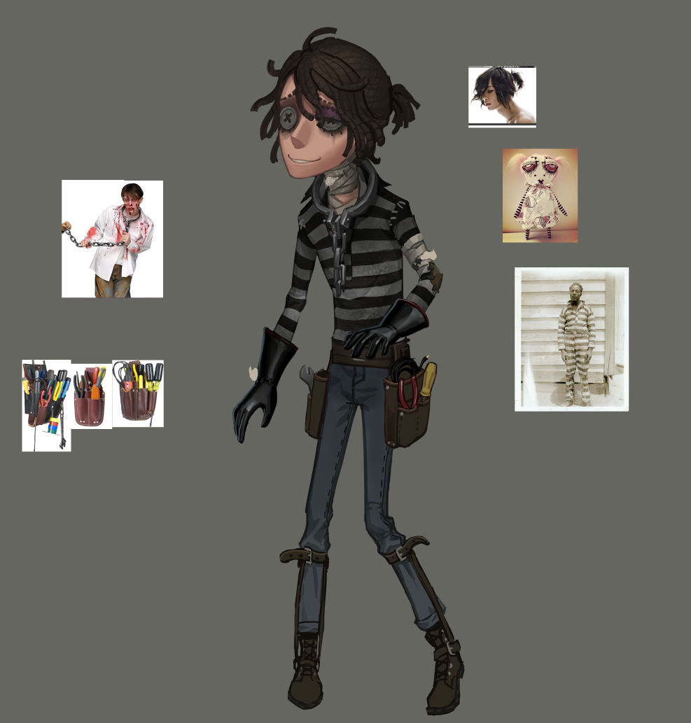 サバイバー囚人のデザイン過程