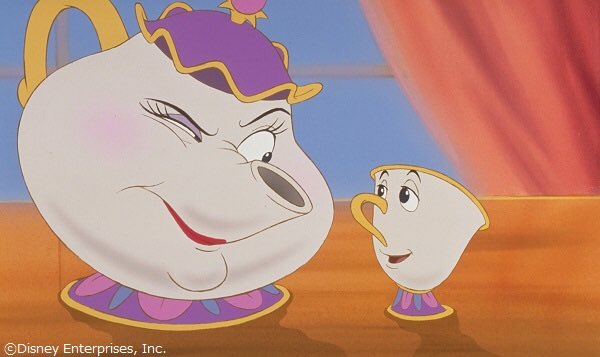 ポット夫人 の息子の #チップ は、初めはセリフが一言しかない