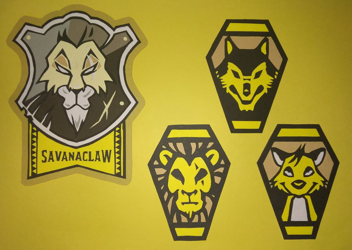 NO.6 サバナクロー寮 レオナ ジャック ラギー #サバナクロー寮