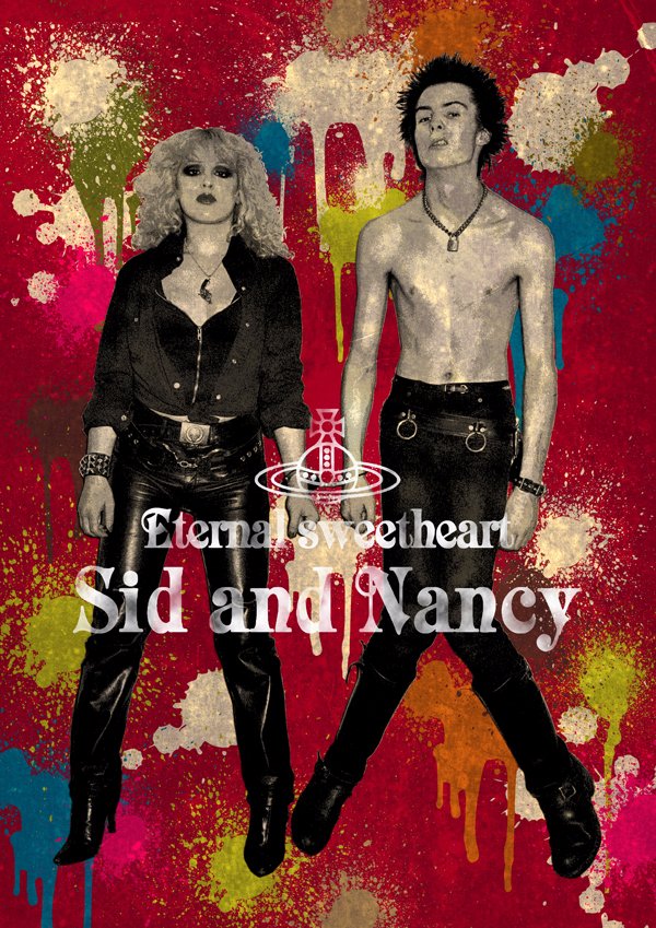 Sid and Nancyは永遠の恋人 #アートポスター #ヴィヴィアンウエスト