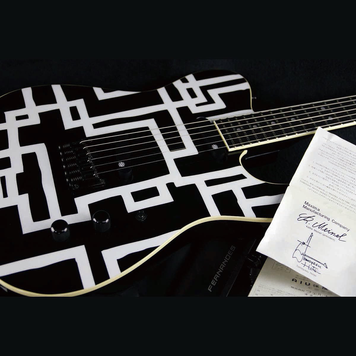 布袋モデル[TE-240HT 仕様] カスタムTEJ / FERNANDESギター ホワイト