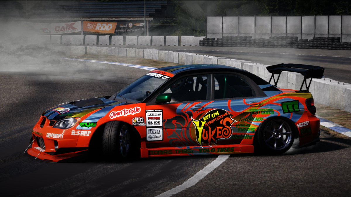 CarXハマり中！ 完成！今回は2008年D1GP 田中一弘選手の YUKE'S チーム