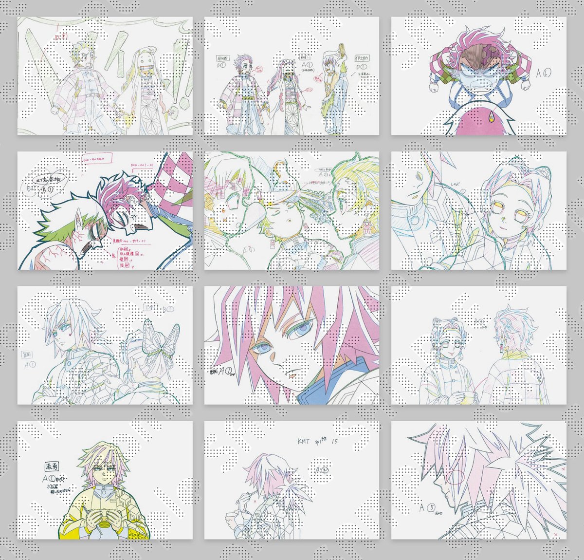 新商品のご紹介】 ・鼓屋敷編・那田蜘蛛山編 新規予告原画ポストカード