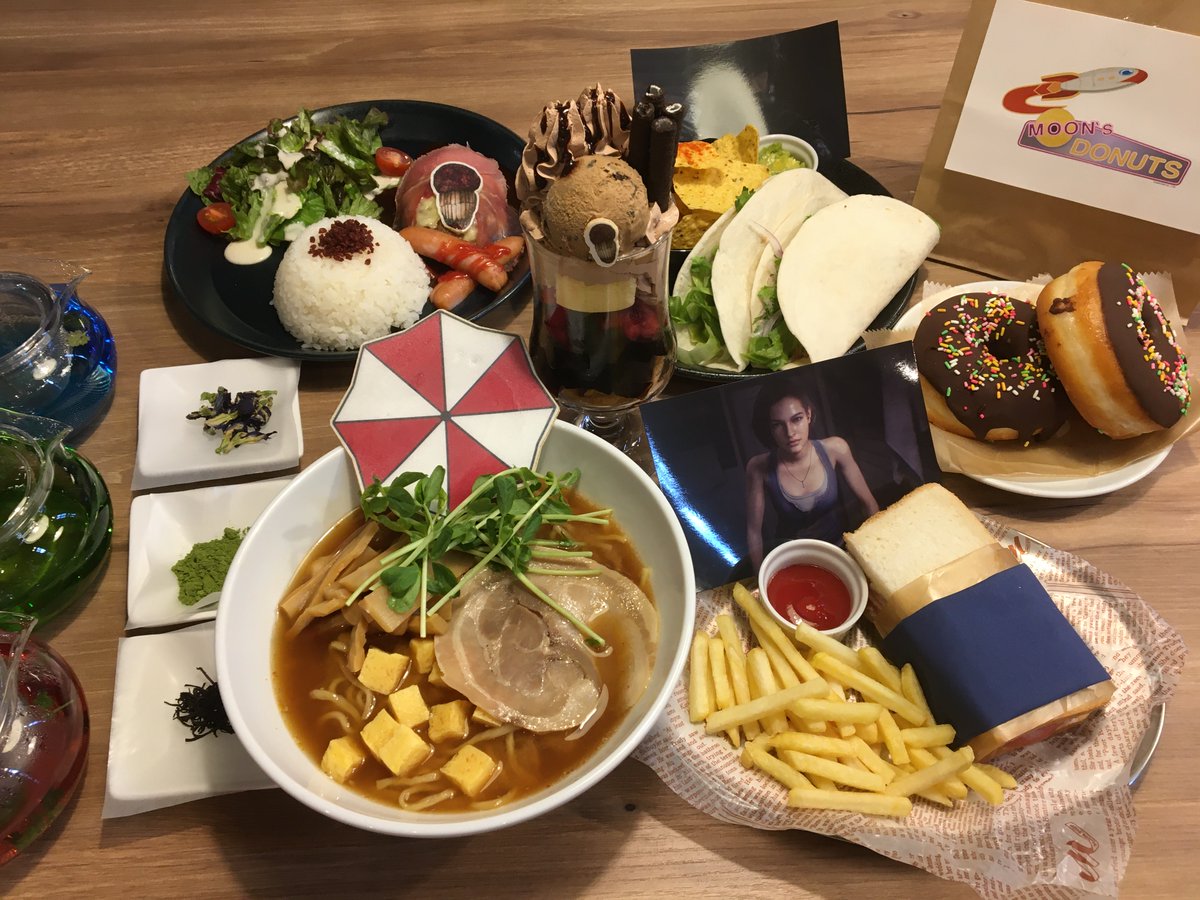 カプコンカフェ 池袋店 『BIOHAZARD RE:3』コラボに行ってきました