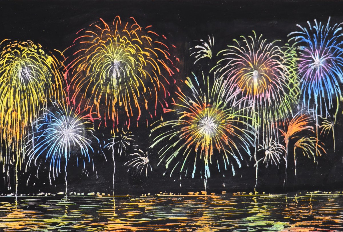 今日は本当だったら東京オリンピックの開催日ですね！ #全国一斉花火