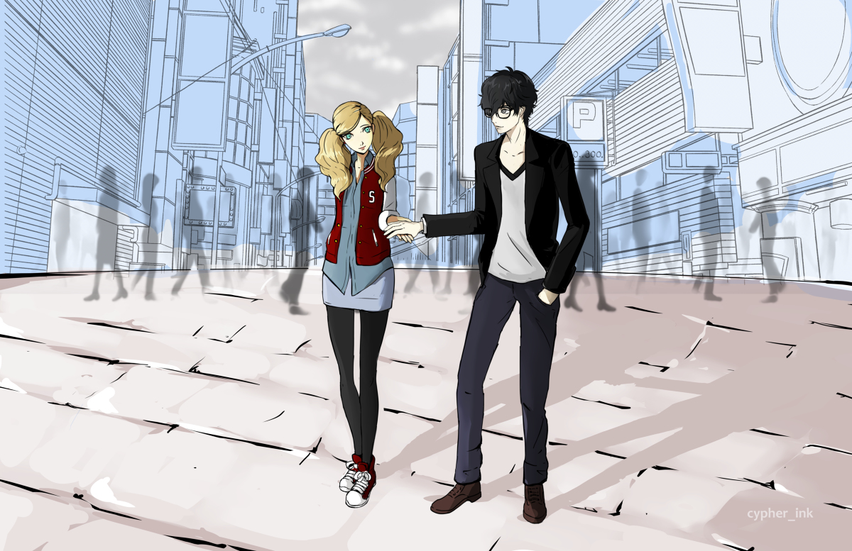 Commission ShuAnn hold my hand #P5R #ペルソナ5 #Persona5 #ShuAnn