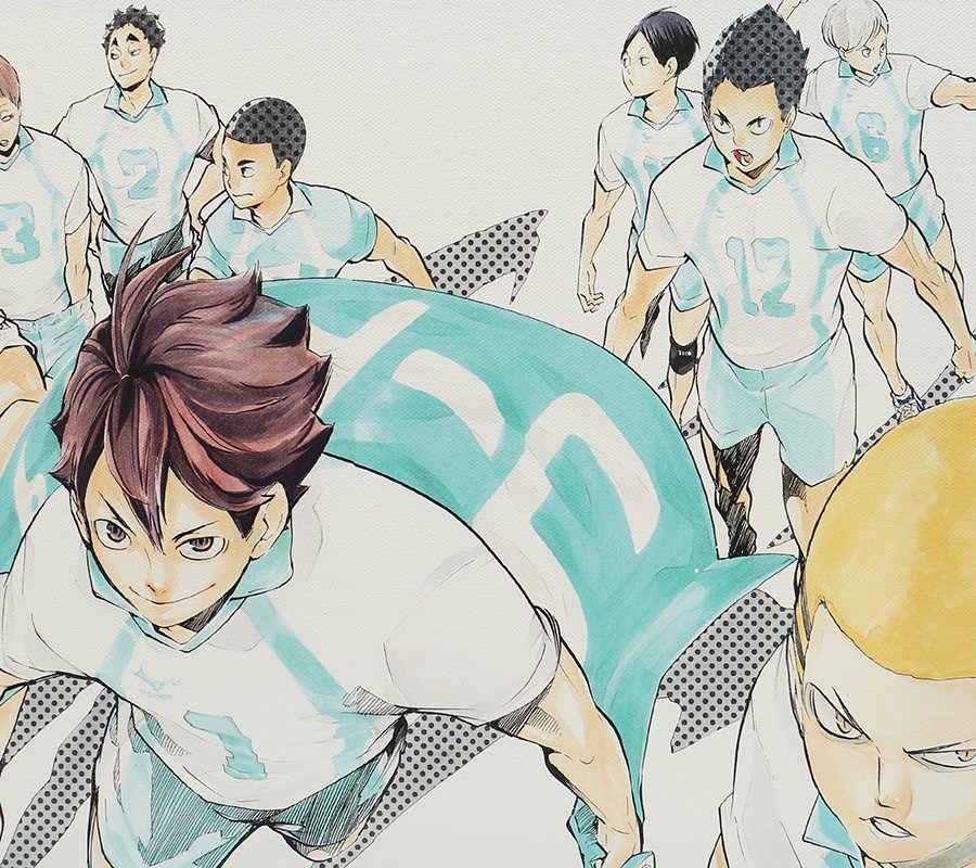 大好評受注中📢📢✨ 完全受注生産 『#ハイキュー』 フルカラーBIG