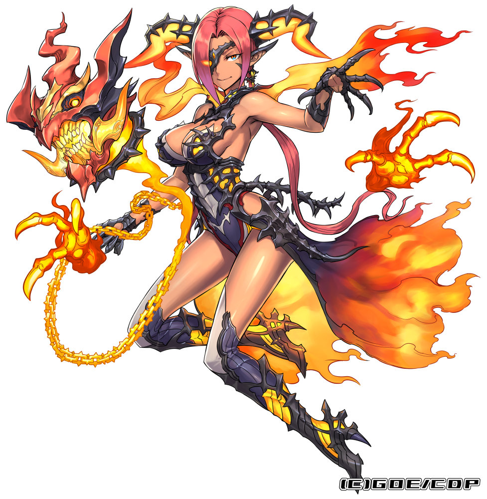 クロノマギアで担当させて頂いたイラスト！【マドゥ】【ベリアル】の