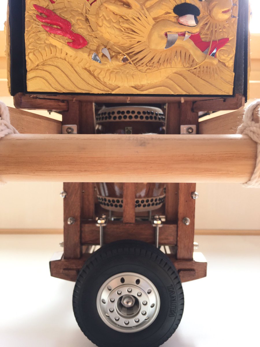 この鳴り物の大きさと収まり感良すぎ😊写真では分かりにくいかな