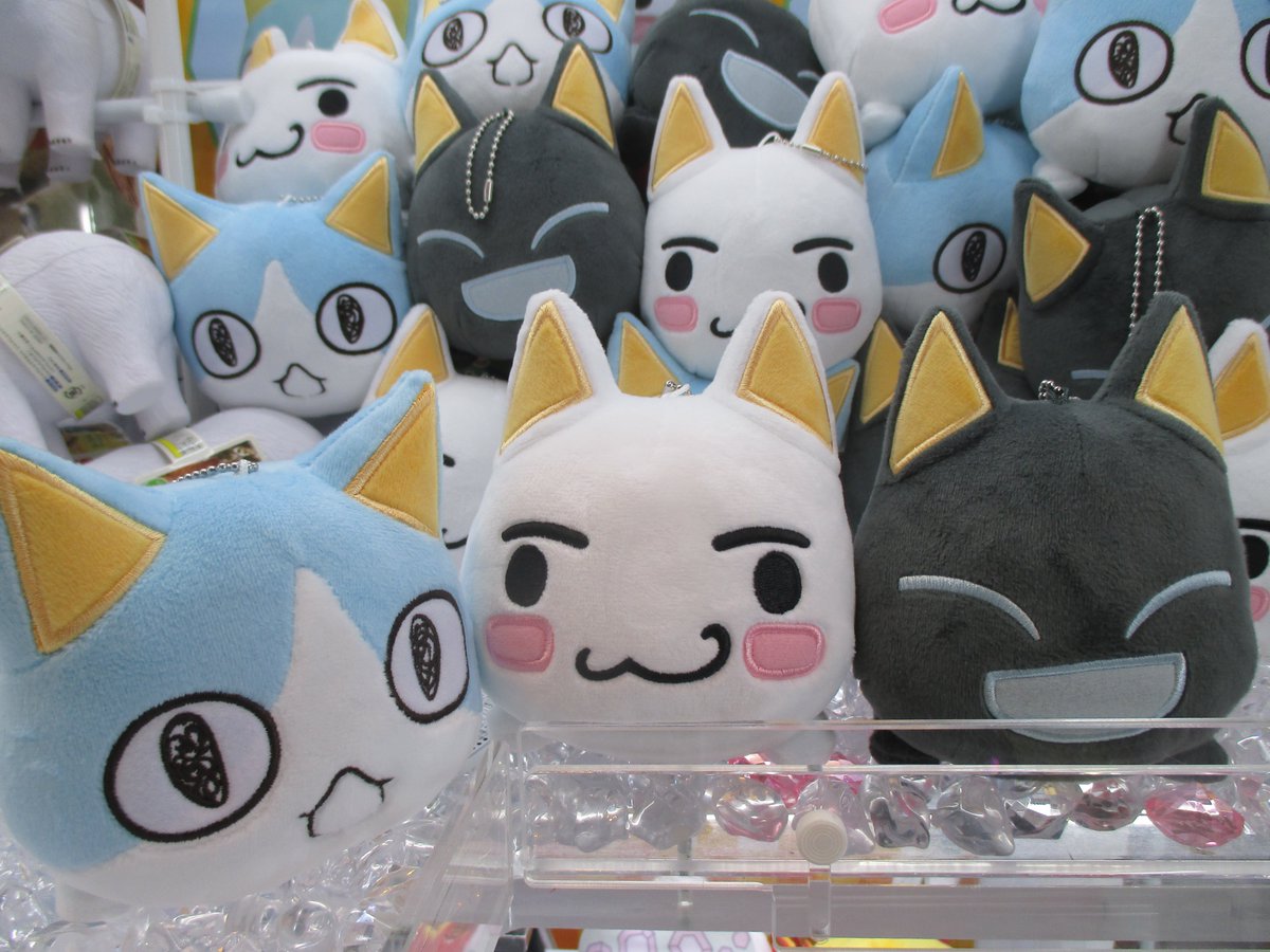 どこでもいっしょ 寝そべりぬいぐるみ ”トロ＆クロ＆ソラ” 全3種 入荷