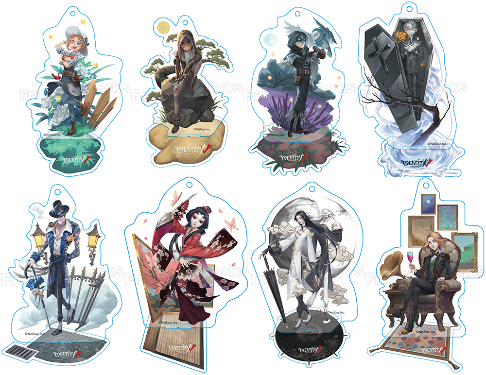 IdentityV 新グッズ情報！ 画像のB2タペストリー・アクリルスタンド