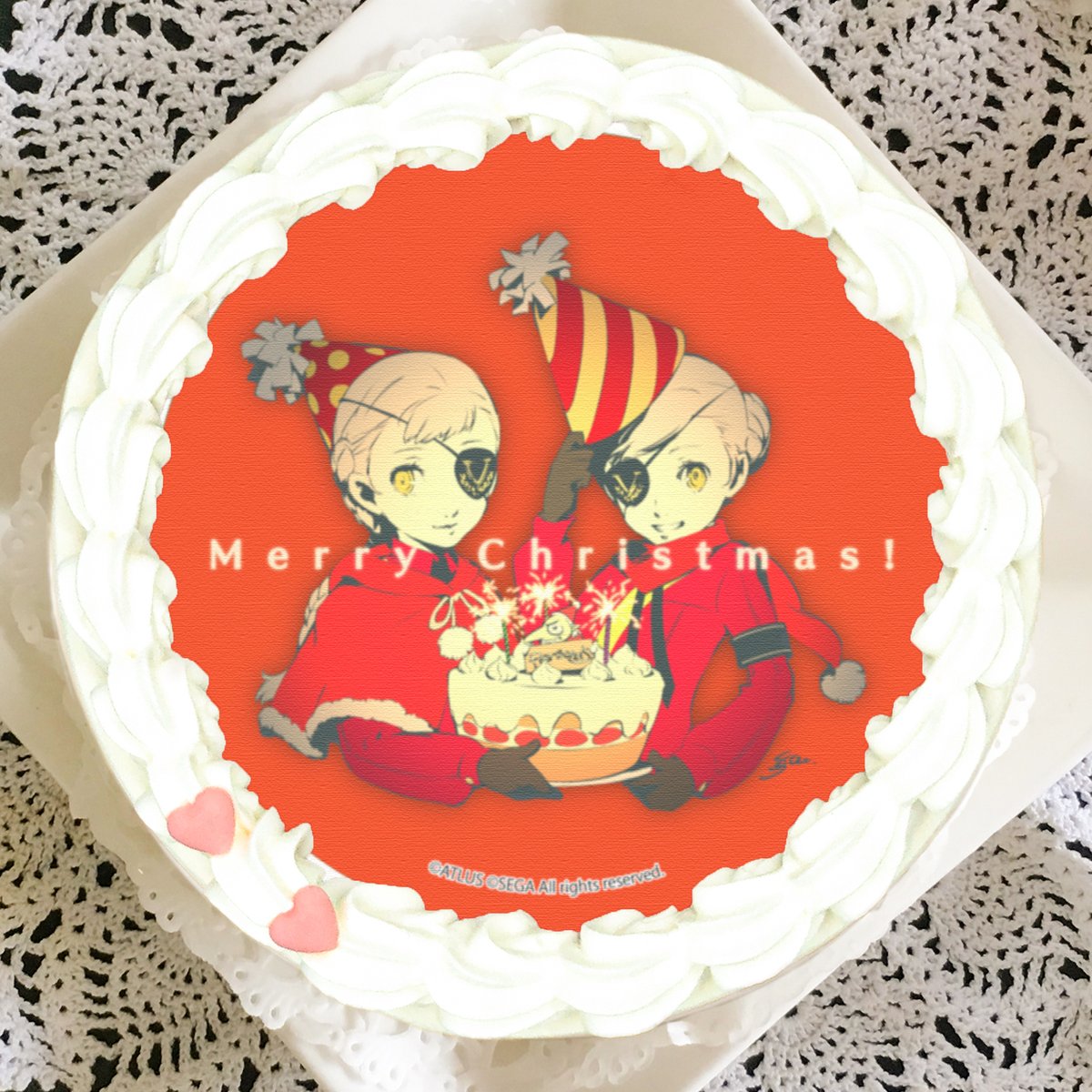 ペルソナ5』クリスマスケーキ2020ご予約受付中🎄🌟 昨年ご好評頂いた