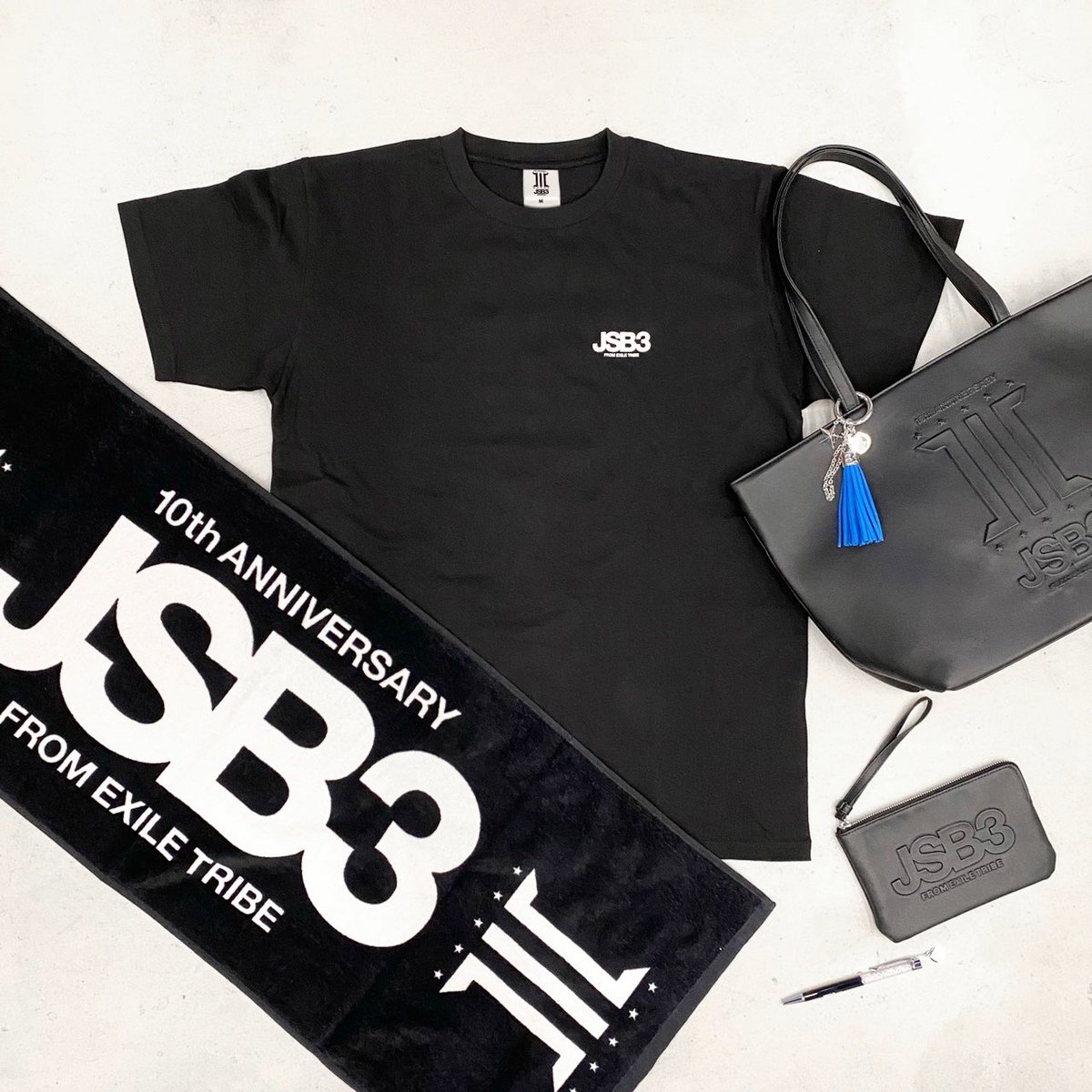 三代目 J SOUL BROTHERS 10th ANNIVERSARY GOODS 発売決定‼️ グッズを
