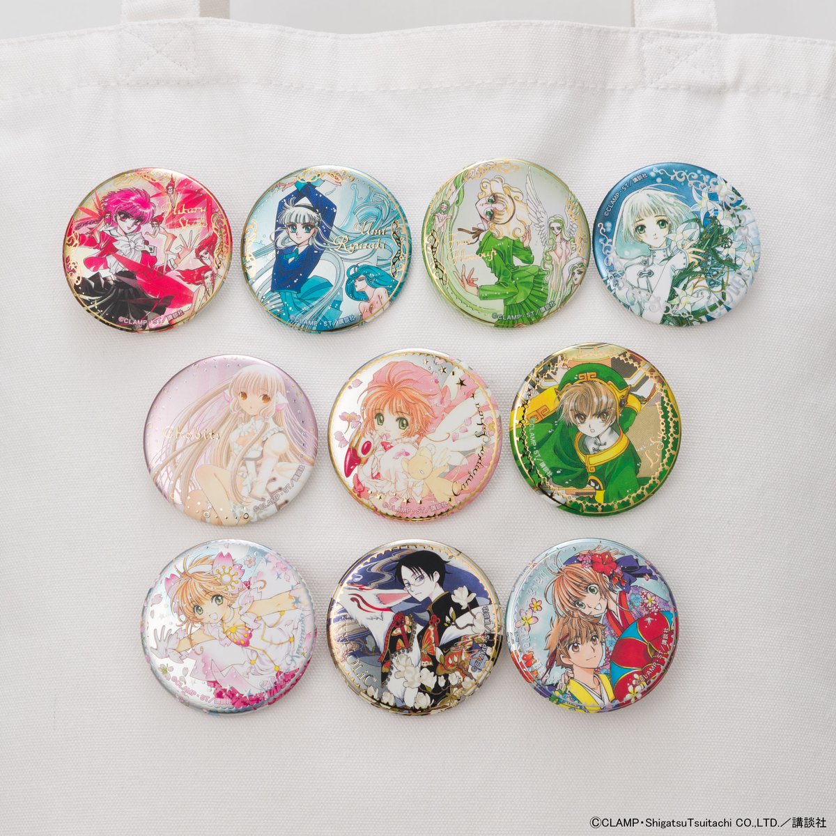 CLAMP30周年】CLAMP作品の美麗イラストが「トレーディングプレミアム