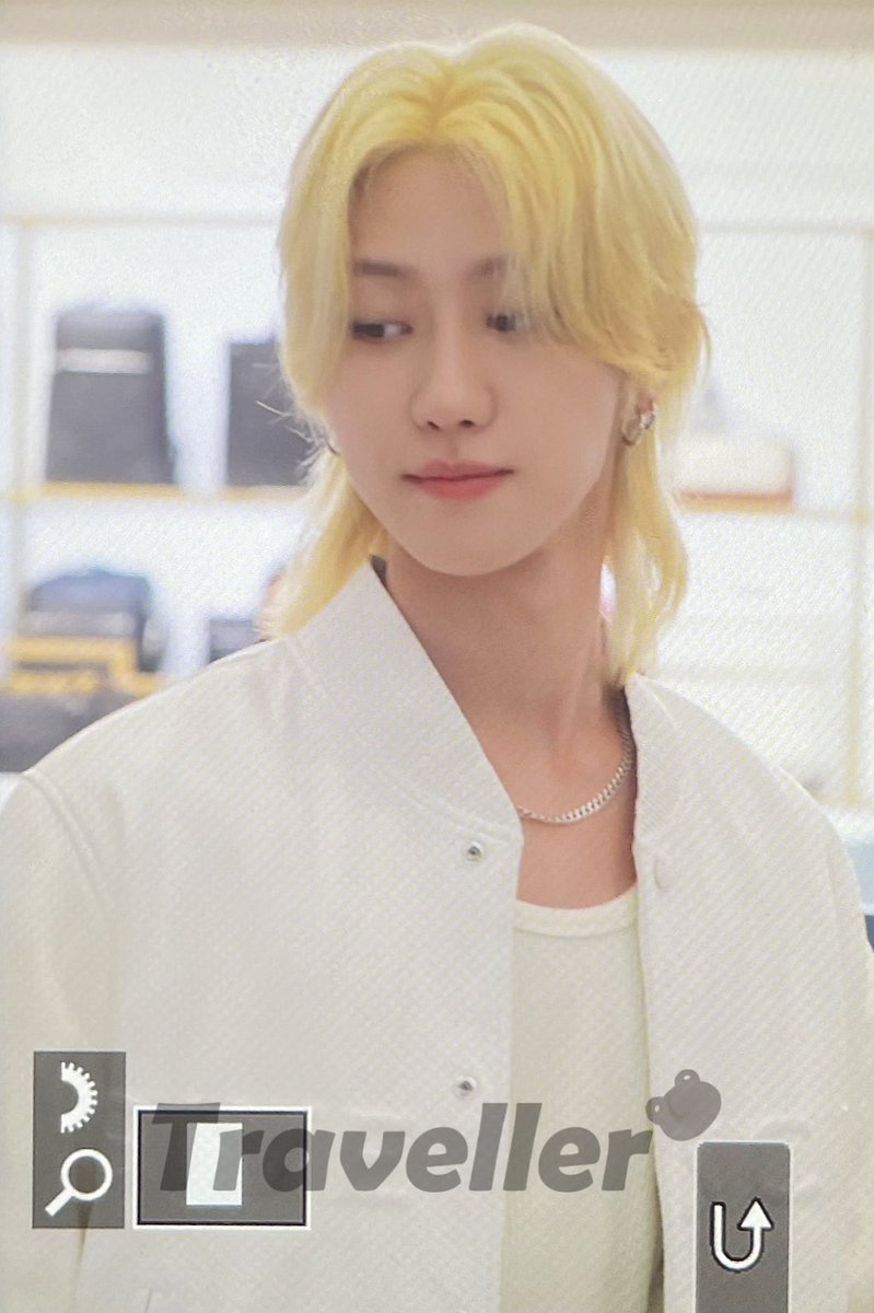 ミンハオ、金髪なってる…🥹あとで楽しみにしててって言ってるの、これ