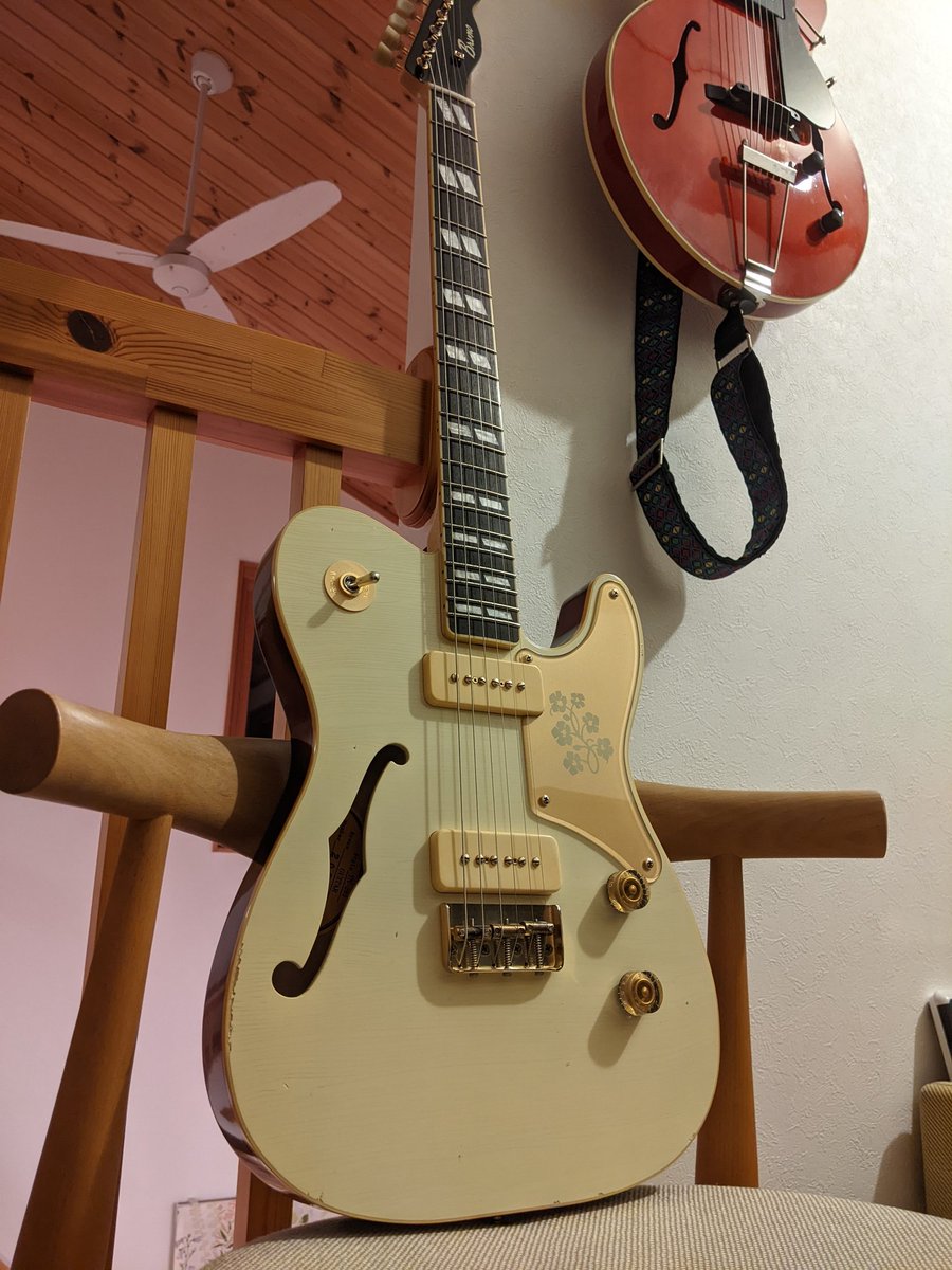 Bruno Guitars TN-295 Vintage White #BrunoGuitars #MNG #mynewgear