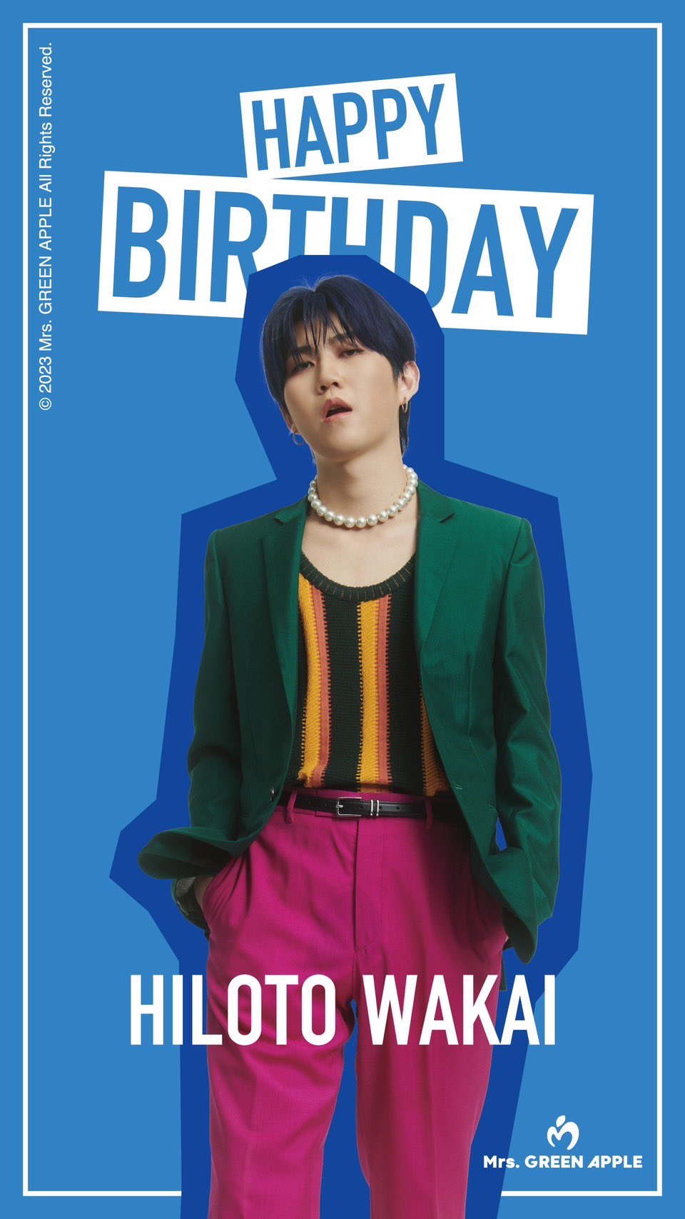 Mrs. GREEN APPLE 若井滉斗バースデーBox 2025 L ミュージシャン Mrs