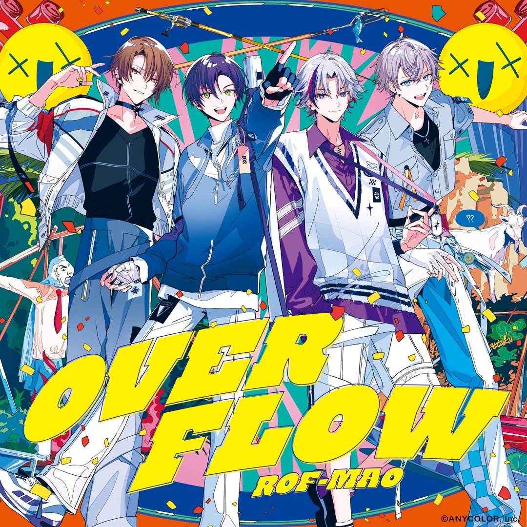 Overflow 本日発売🎉🎉】 ROF-MAO 1st FULL ALBUM 『Overflow』が本日
