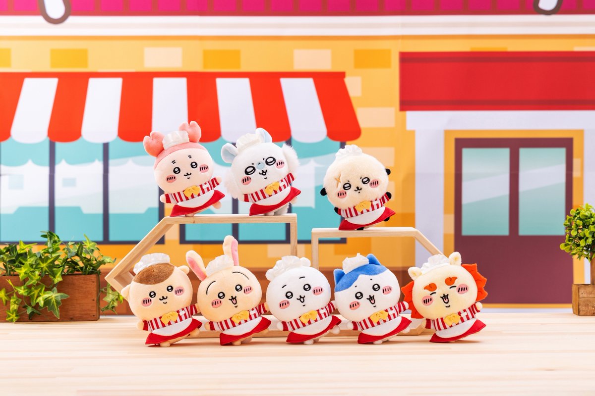 🍽11月16日 発売🍽 『ちいかわレストラン ホール担当なマスコット