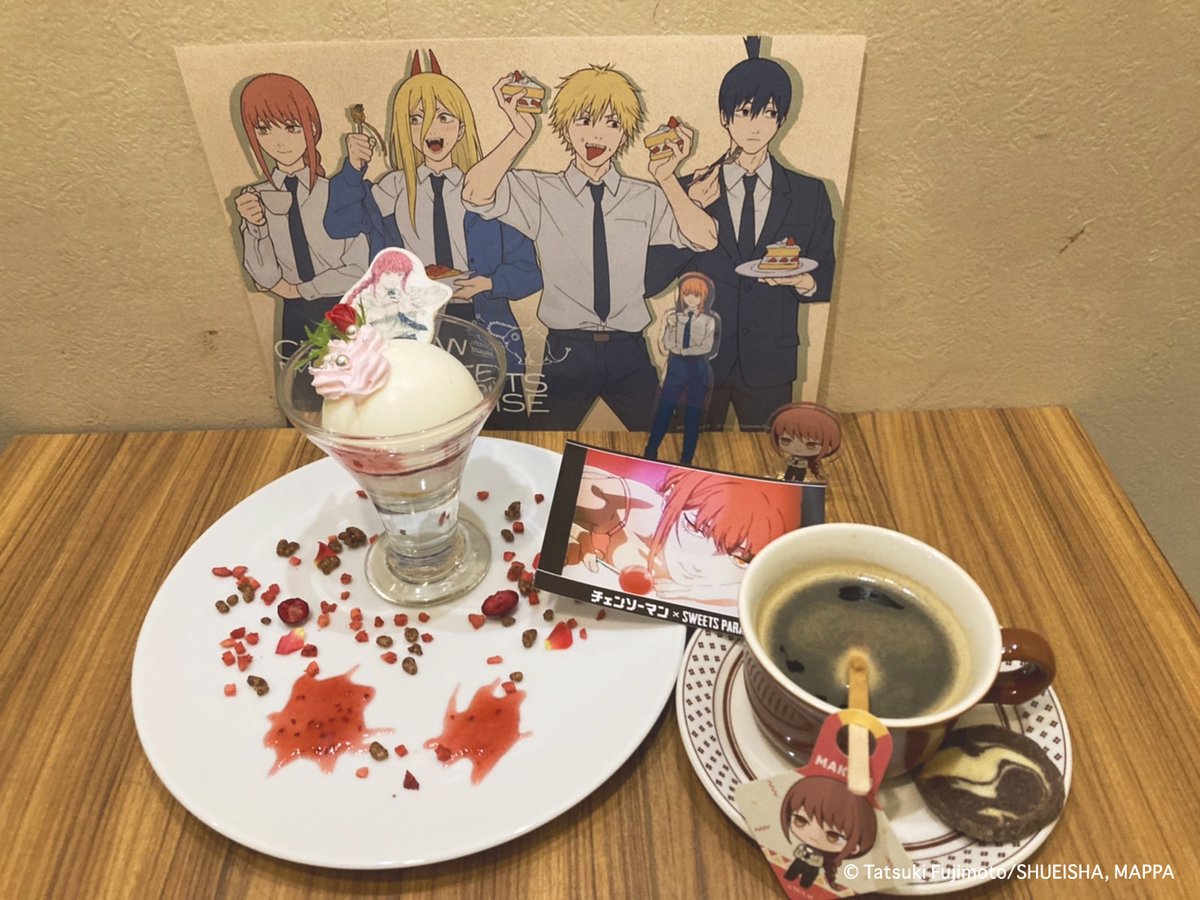TVアニメ『＃チェンソーマン』×SWEETS PARADISE🍰 ＼コラボメニュー