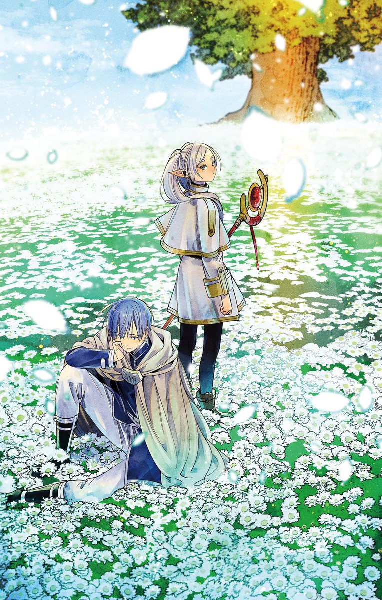 葬送のフリーレン A3 シリアルNO.87 第七弾『花畑』 複製原画