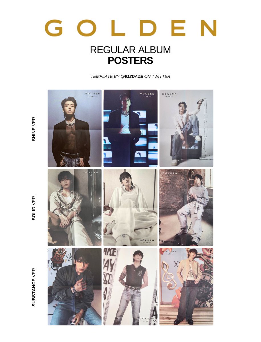 BTS JUNGKOOK PC PHOTOCARD WISHLIST TEMPLATES✨ JK - GOLDEN