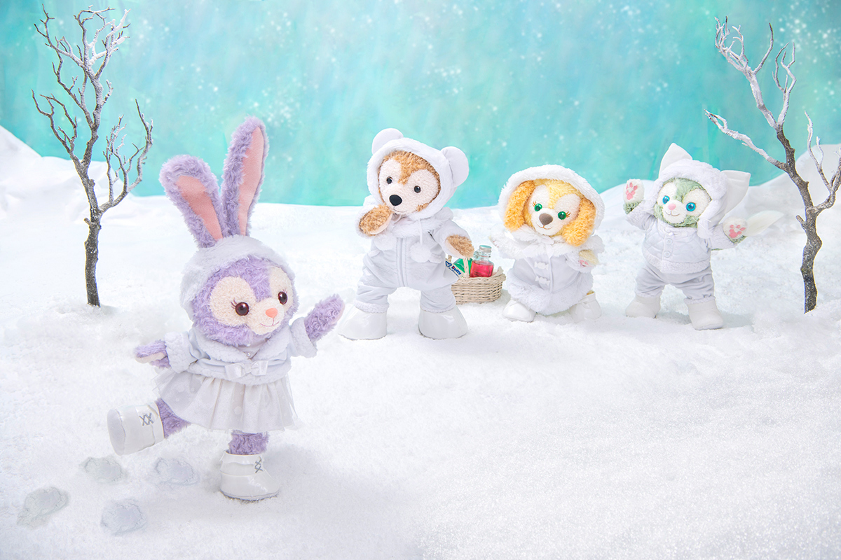 ステラ・ルーは雪の精に見せようとダンスを踊っているよ🎶 さらさらと