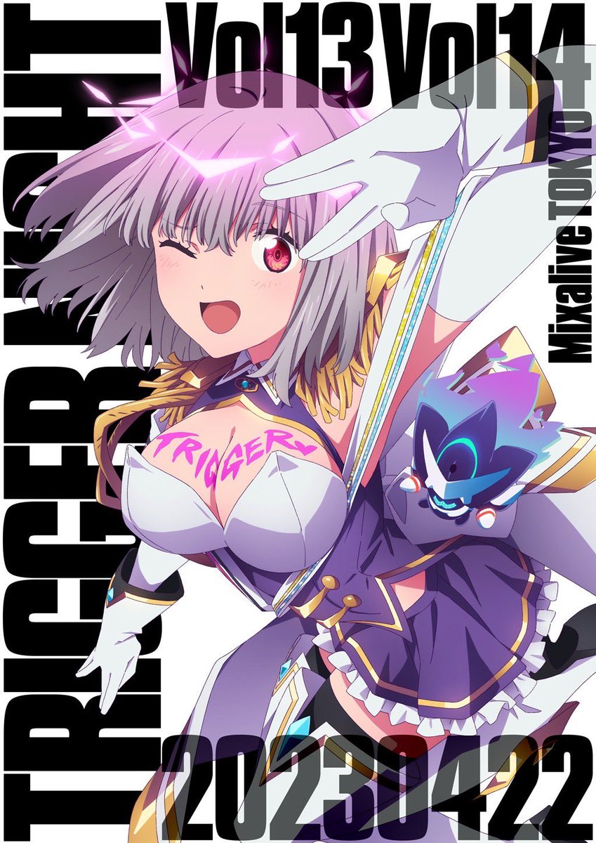 お知らせ📢】 「TRIGGER NIGHT Vol.13/14」のキービジュアルがついに