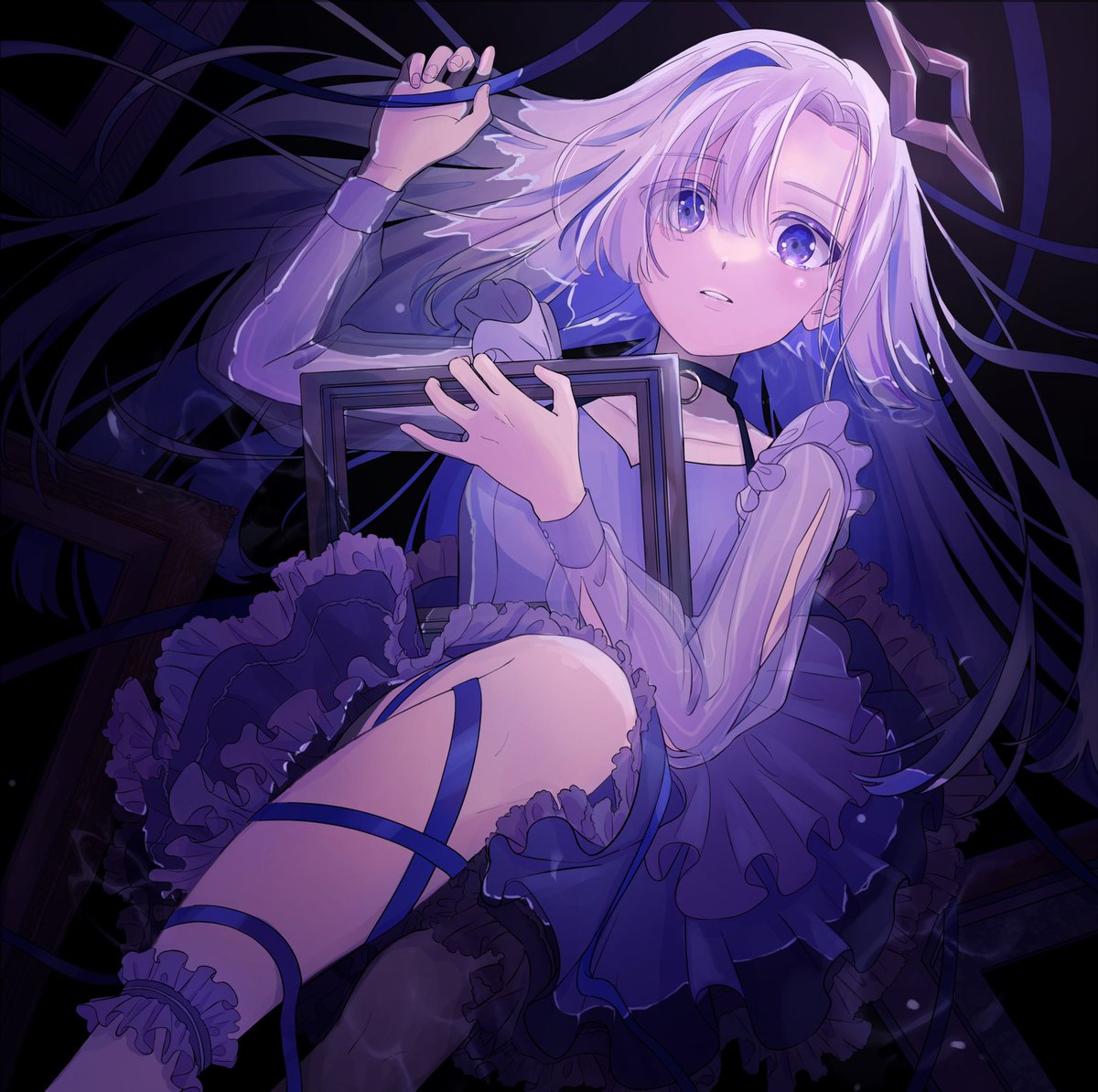 天音かなた 4th single 『別世界』 ジャケットイラスト担当しました