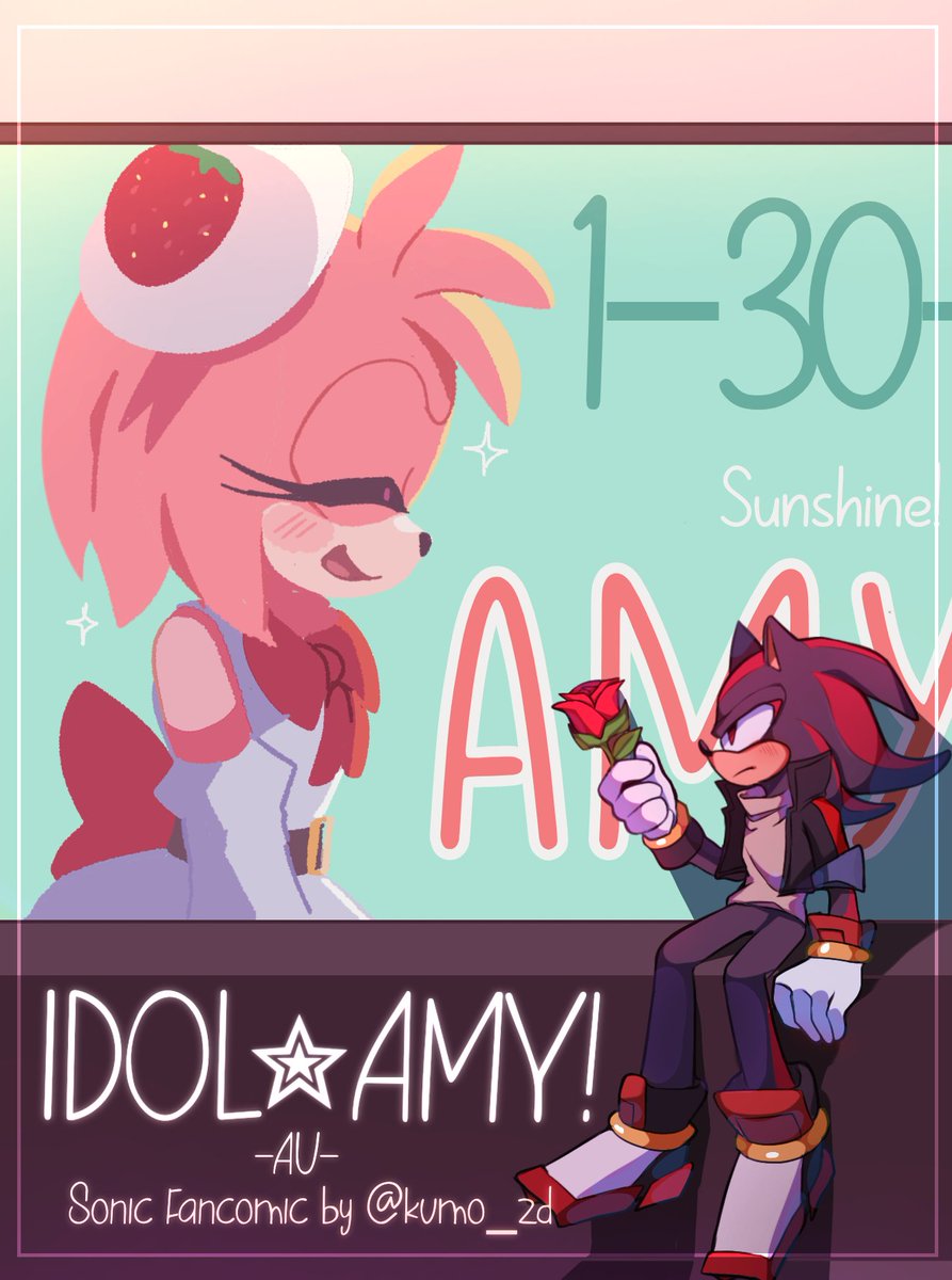 Me giving Amy the spotlight she deserves tee hee 『Idol✮Amy! AU