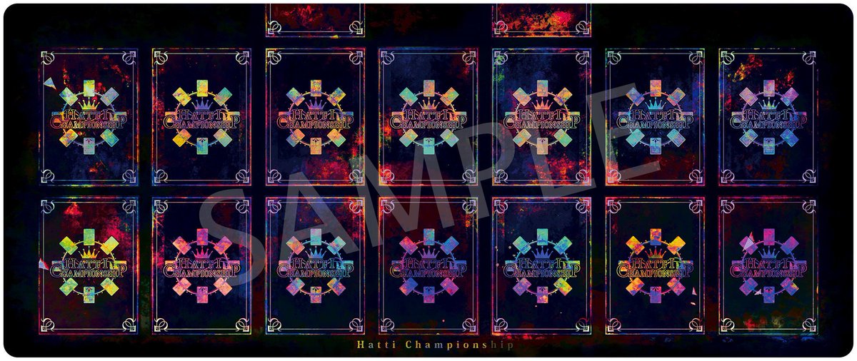 7月23日開催のはっちcsにて配布予定のプレイマットや物販ブースの紹介