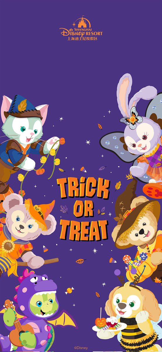 上海ディズニーランド 公式Wechatより ダッフィー&フレンズの