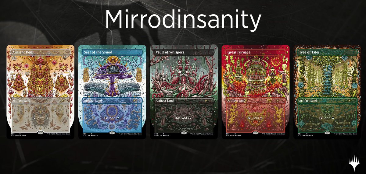 Secret Lair: Mirrodinsanity】が公開されました。 ・《古えの居住地