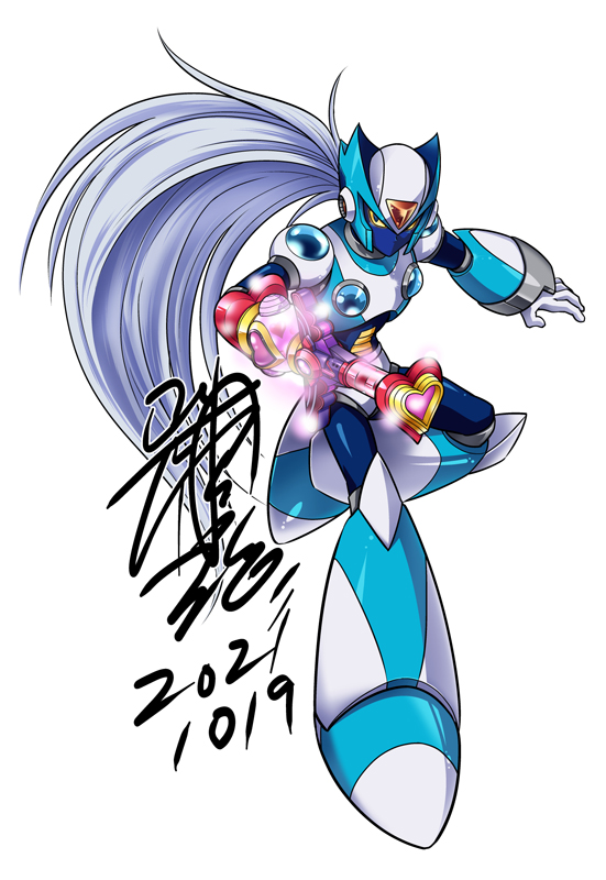 ロックマンXDiVE日本版1周年記念イラスト第4弾。 XDiVEオリジナル