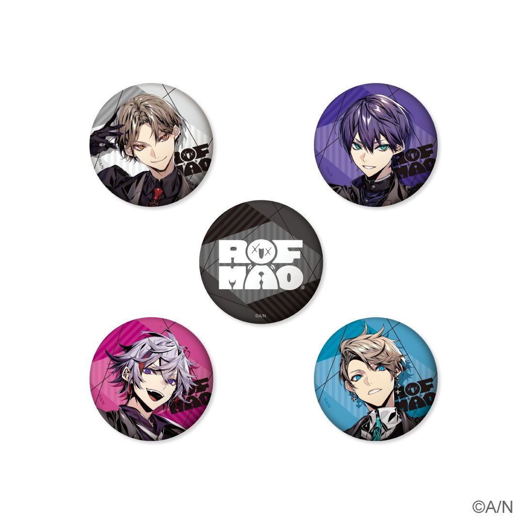 PASH!＋】にじさんじユニット“ROF-MAO（ろふまお）”デビューグッズ予約