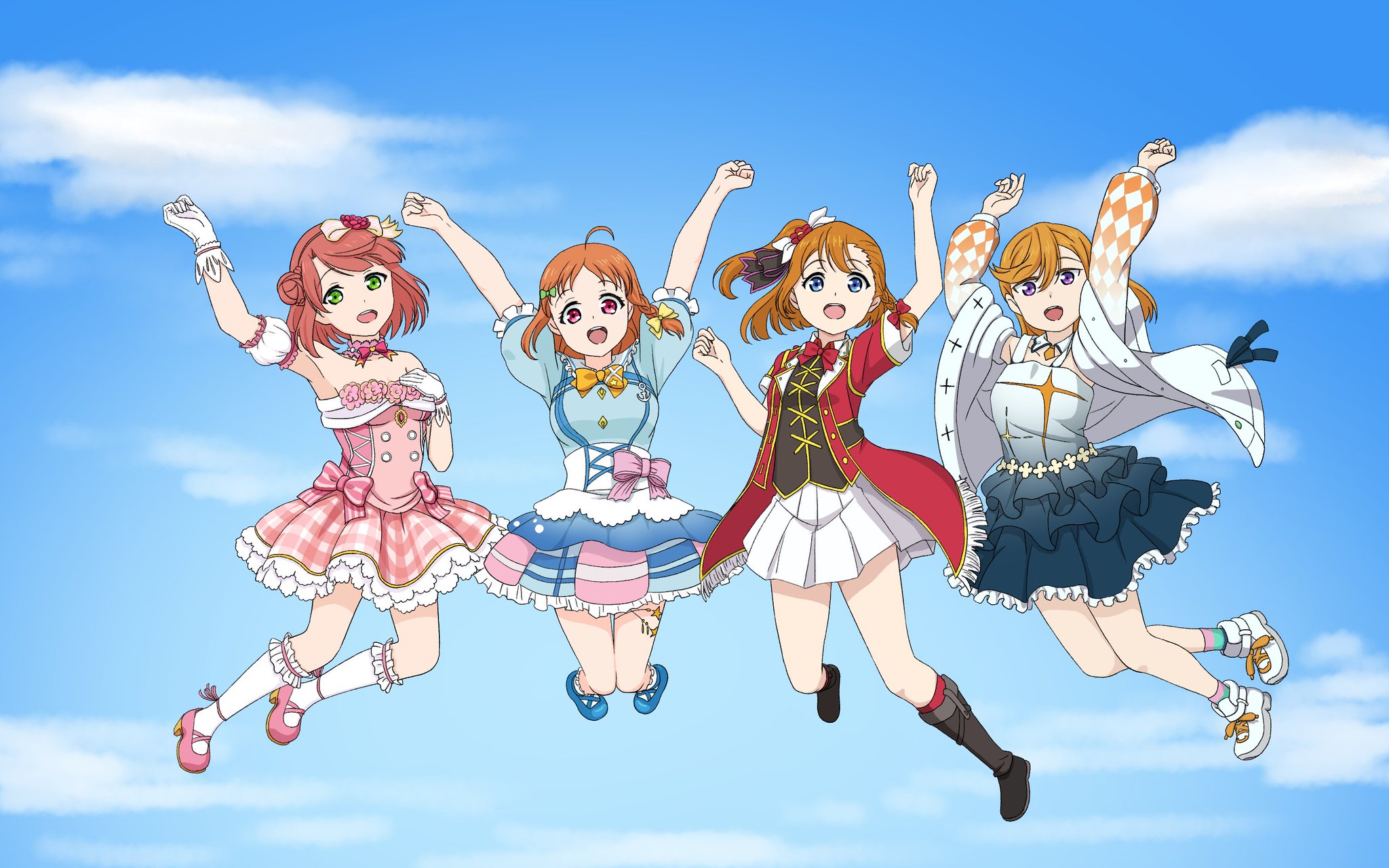 ラブカ LLE高坂穂乃果 高海千歌 上原歩夢 澁谷かのん 日野下花帆5枚セット