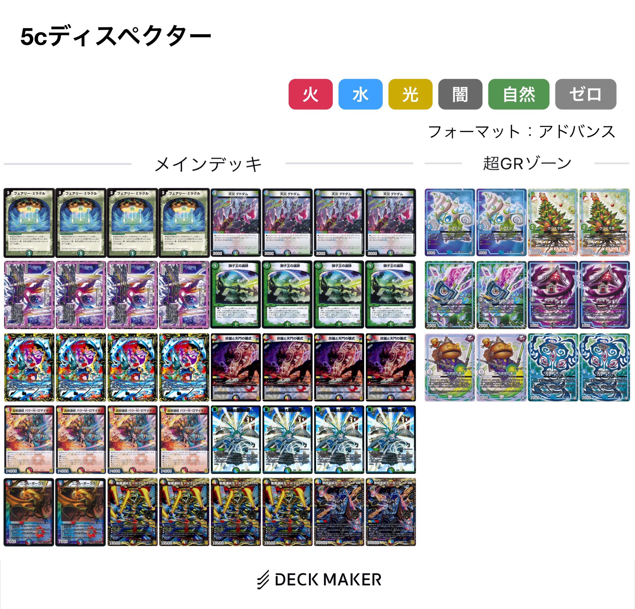 追跡あり匿名配送】5c蒼龍 5cディスペクター 微高レート 構築済み