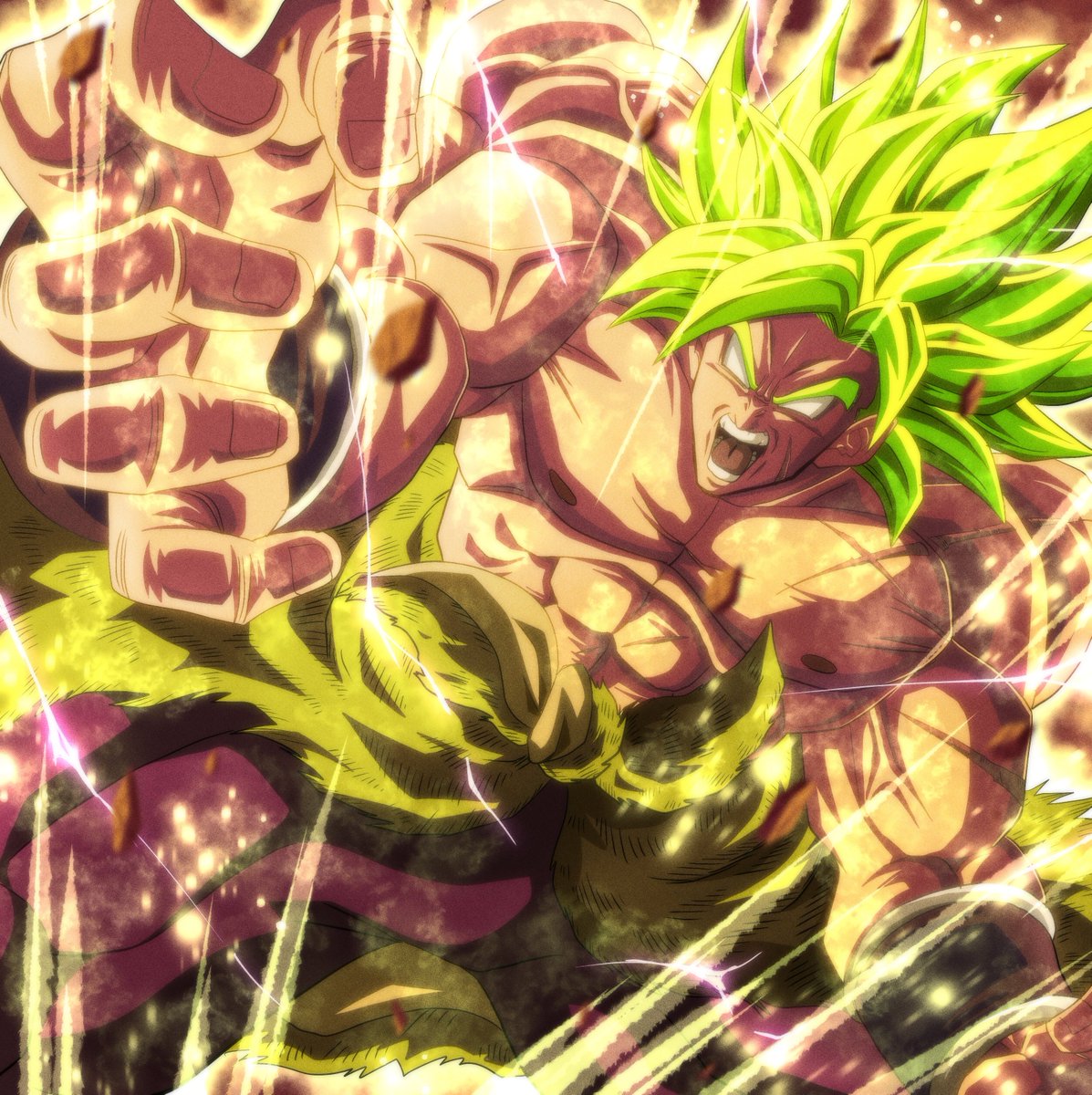 ドラゴンボール超ブロリー3周年 過去絵で！