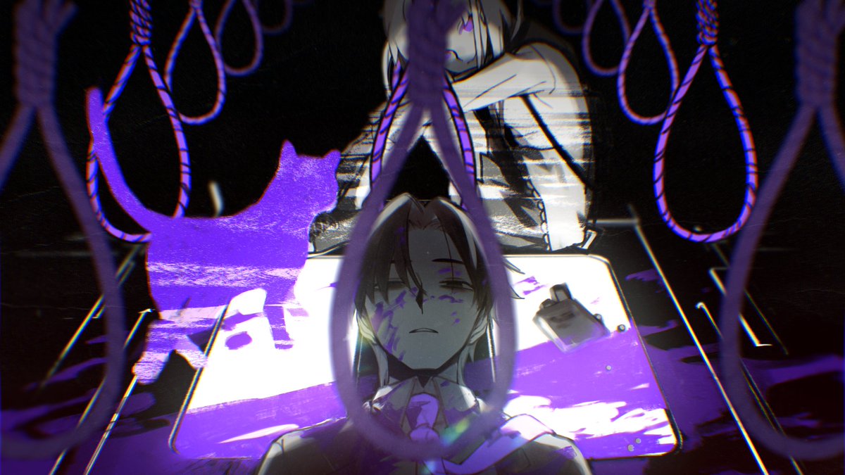 前の画集用に描いた絵