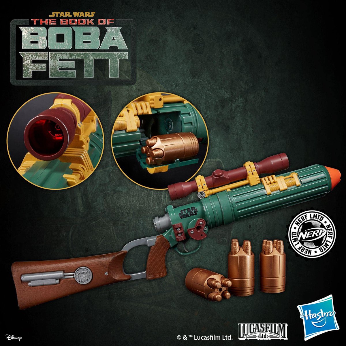 情報】LMTD ボバ・フェット EE-3 ブラスター いつぞやのスターウォーズ