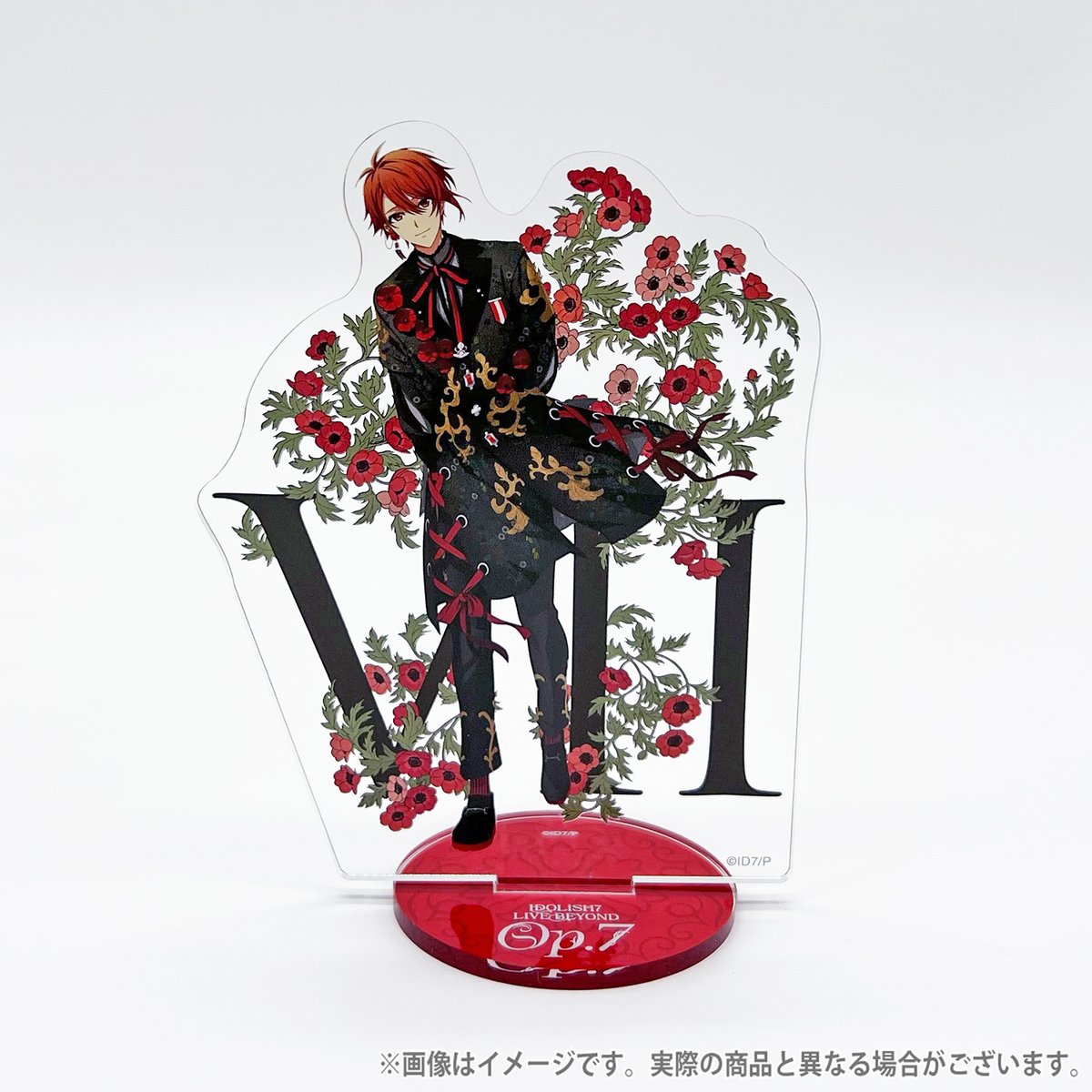 Op.7 グッズ紹介】 「アクリルスタンド(全7種)」¥1,460(税込) それぞれ