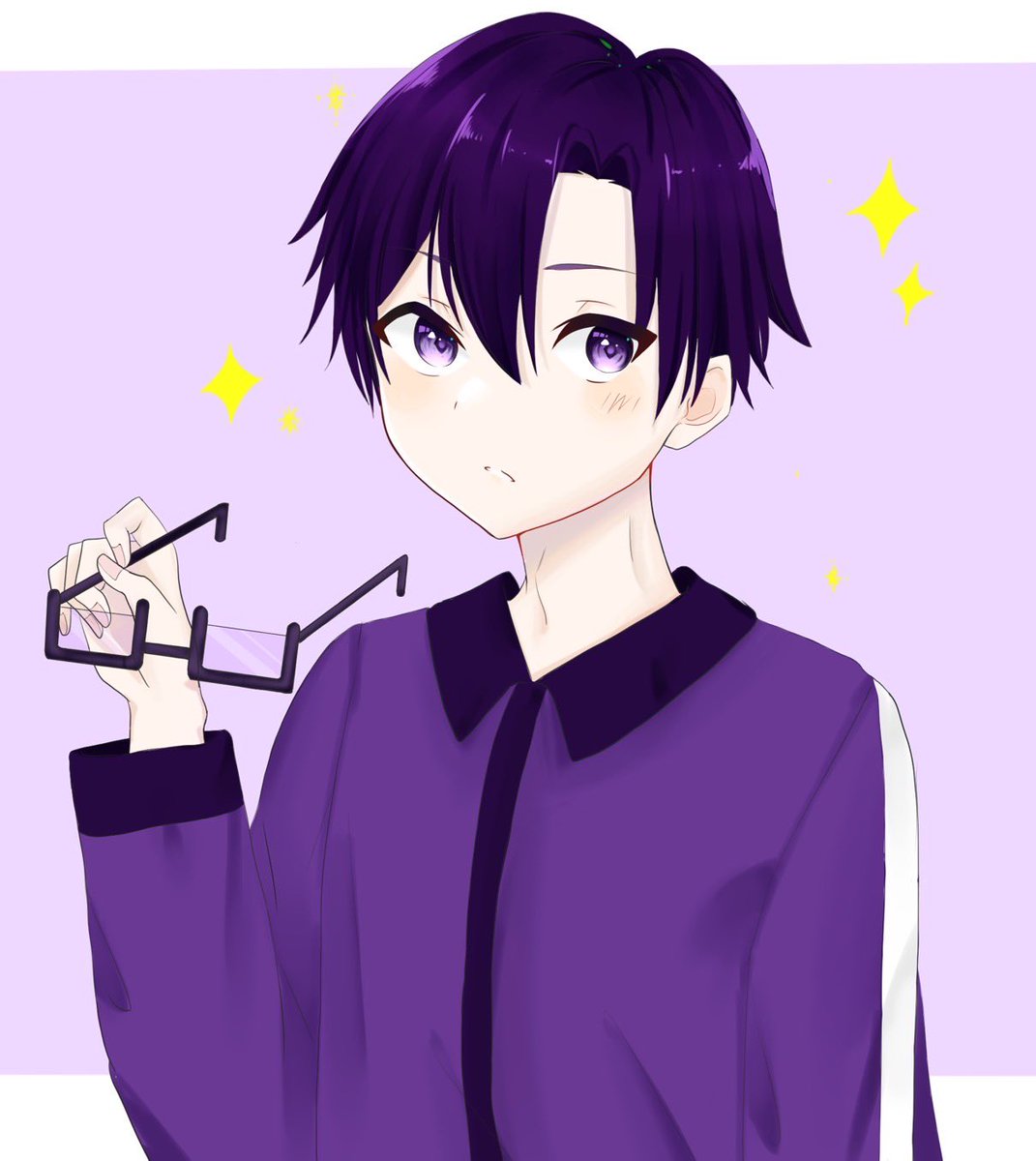 シェアハウスでのメガネはずしたもふくん！！ #からぴち #カラフル