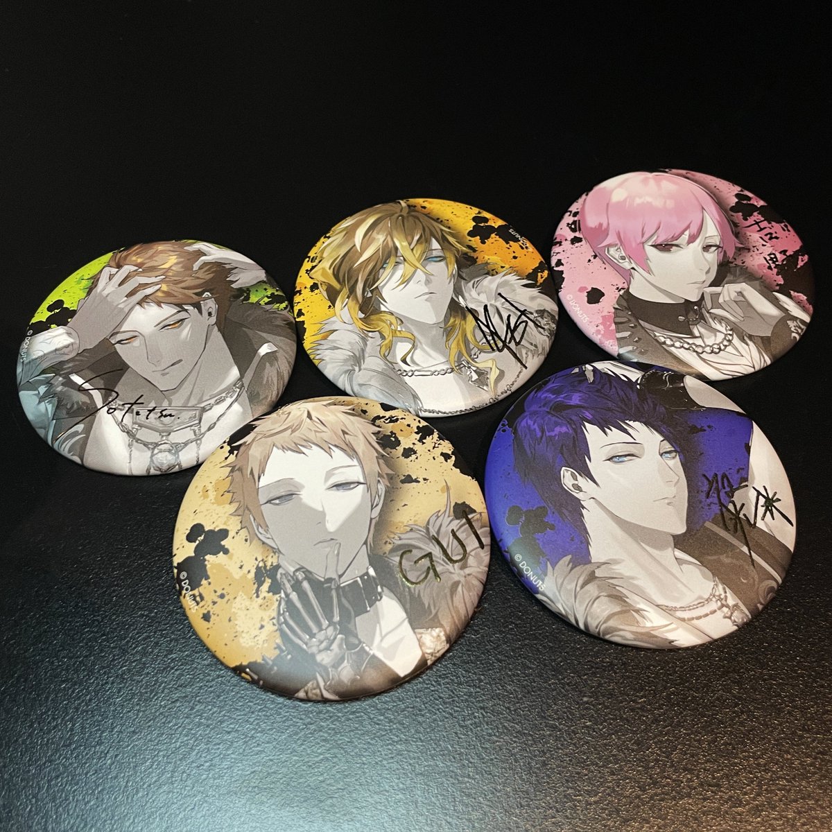 ☆BLACK FESTIVAL グッズ 缶バッジ 価格：500円（税込） サイズ：57mm