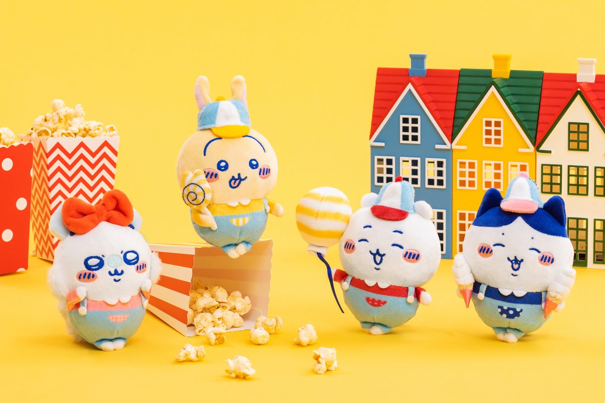 🌼予約開始🌼 #ワクワクゆうえんち 『ぬいぐるみS(全4種)』 『ぷちミニ