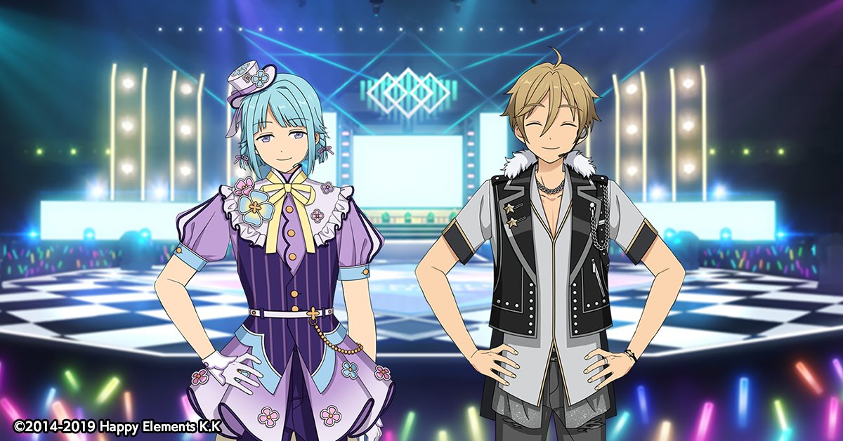 1/2)【スカウト情報】 創と友也のカードにはルーム衣装が付いています