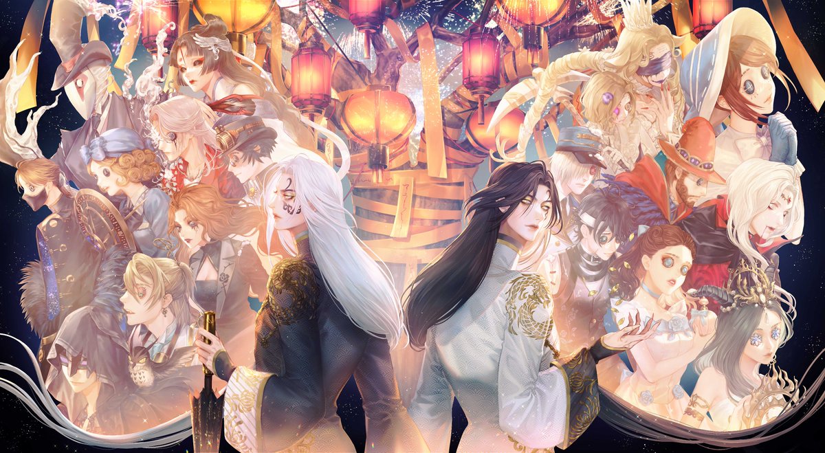 大木に宿る皆の魂 それを司るのは白黒無常。 いつもとまた少し違った皆